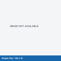 Single Clip / 100 x 35
