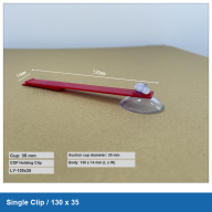 PCB & LCD Suction-Cup Holding Clips, Single & Double