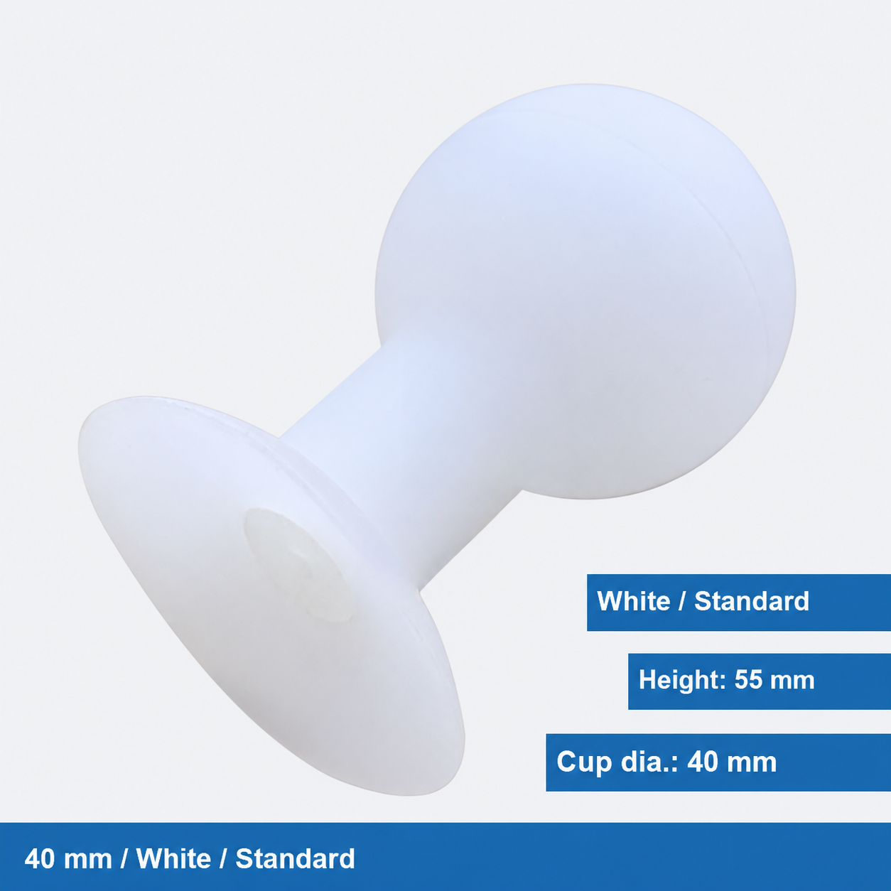 White / 40 mm / Standard