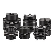 BOLTTE 45 steel single and double disc diaphragm couplings on white background
