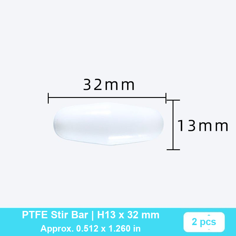 H-series H13 x 32 mm / approx. 0.512 x 1.260 in (2 pcs) original photograph with nominal millimeters and approximate inches