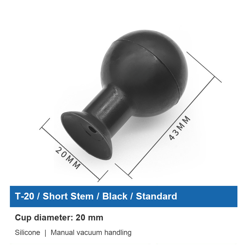 T-20 / Short Stem / Black / Standard