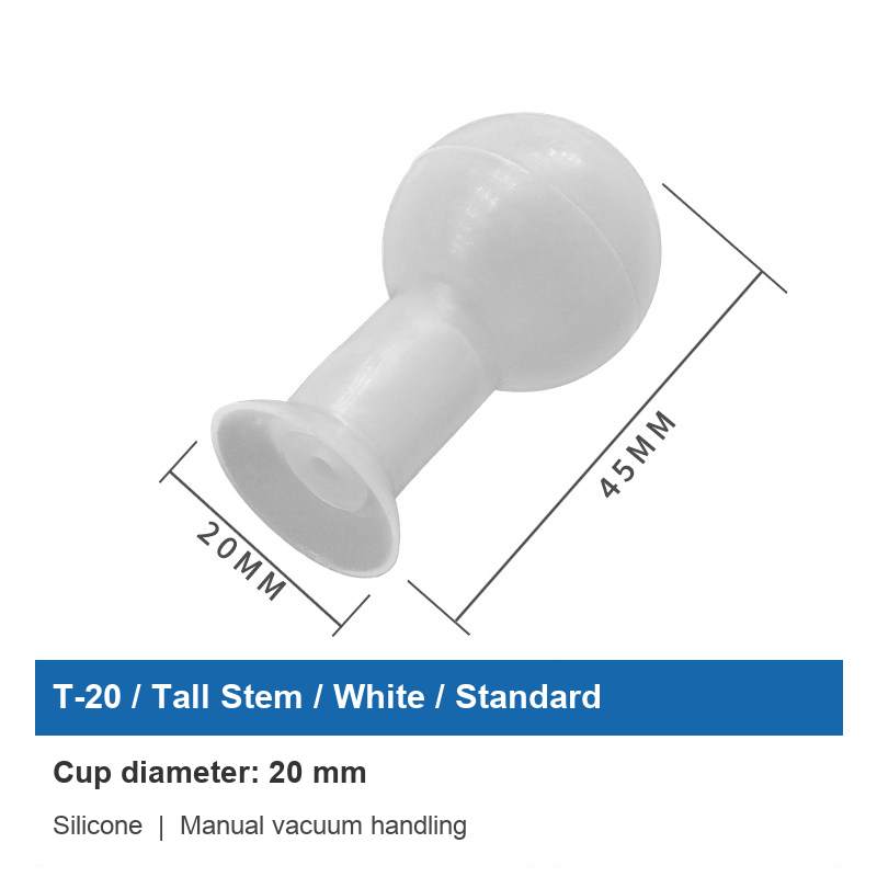 T-20 / Tall Stem / White / Standard