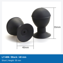 LY-606 / Black / 40 mm / Short
