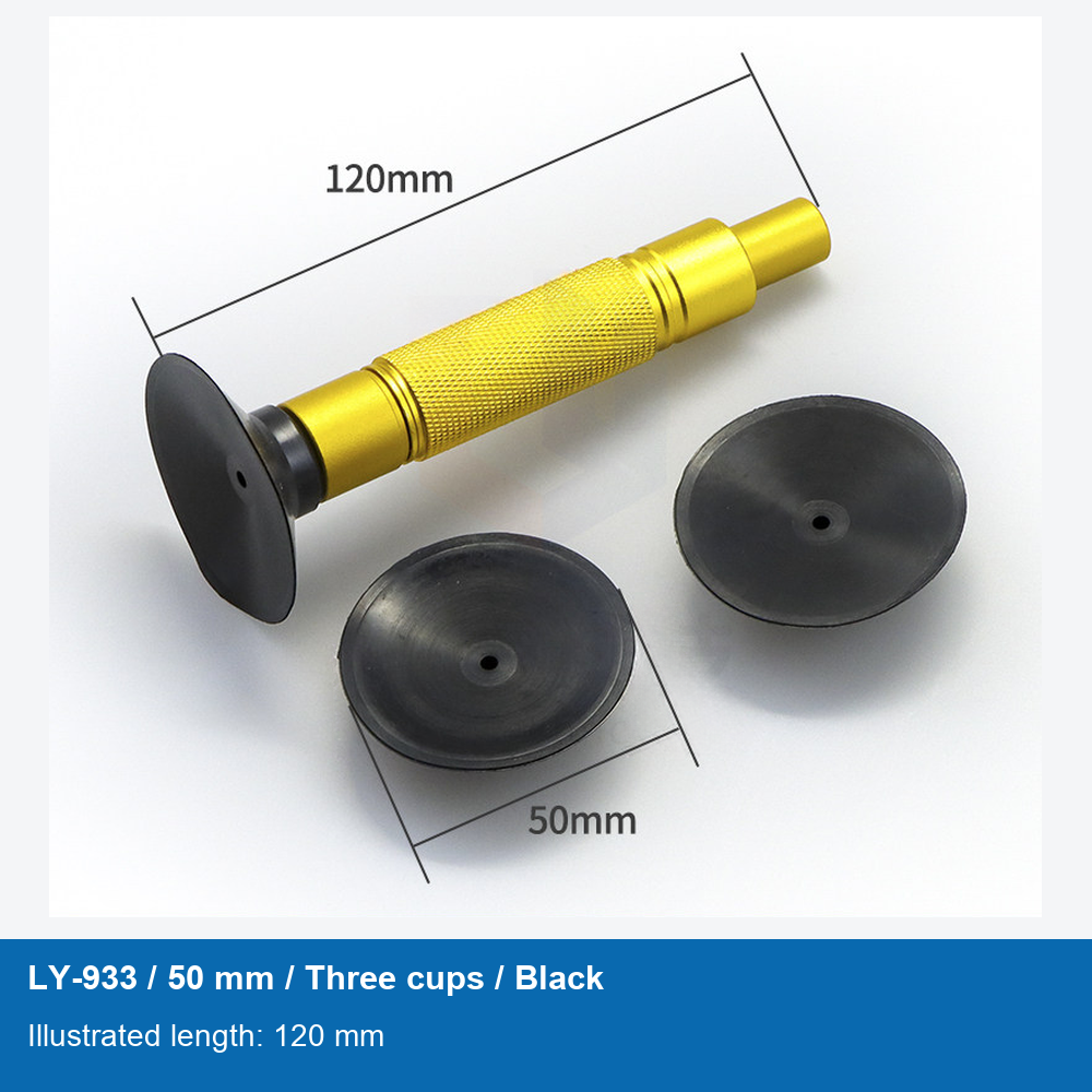 LY-933 / 50 mm / Three cups / Black