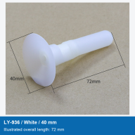 LY-936 White Manual Vacuum Pickup Bulbs, 6-50 mm