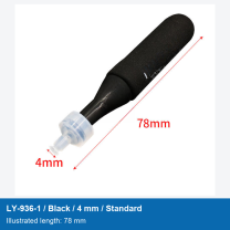 LY-936-1 / Black / 4 mm / Standard