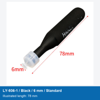 LY-936-1 / Black / 6 mm / Standard