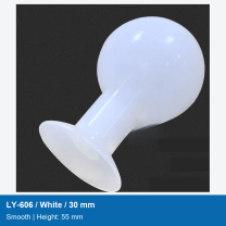LY-606 / White / 30 mm / Smooth