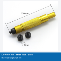LY-933 / 8 mm / Three cups / Black