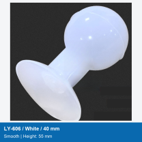 LY-606 / White / 40 mm / Smooth