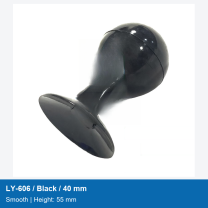 LY-606 / Black / 40 mm / Smooth