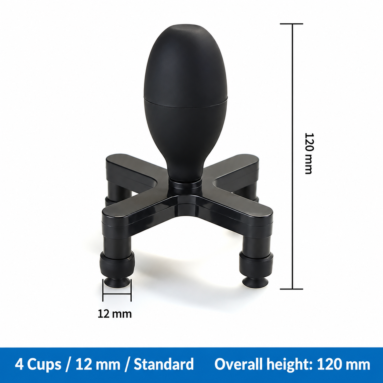4 Cups / 12 mm / Standard