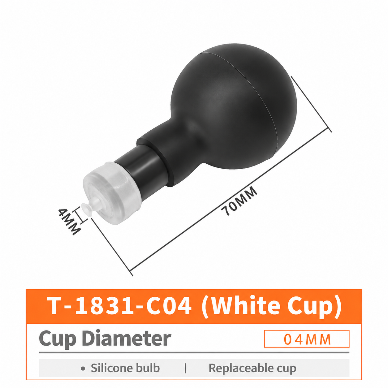 T-1831-C04 / White Cup
