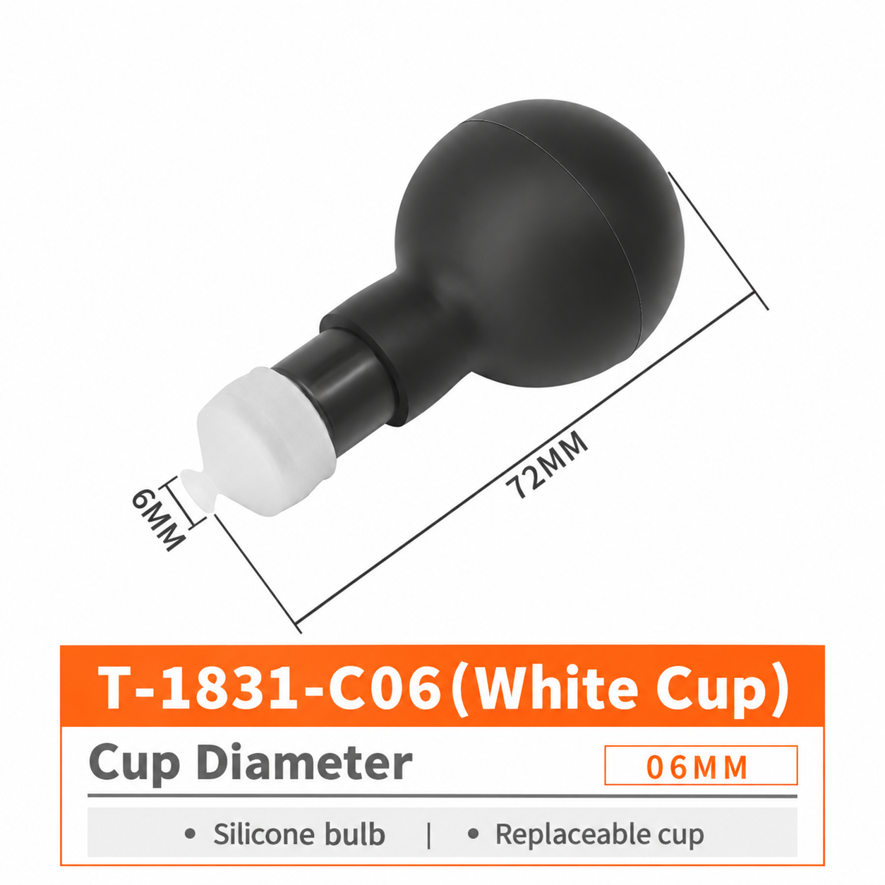 T-1831 T-1831-C06 / White Cup