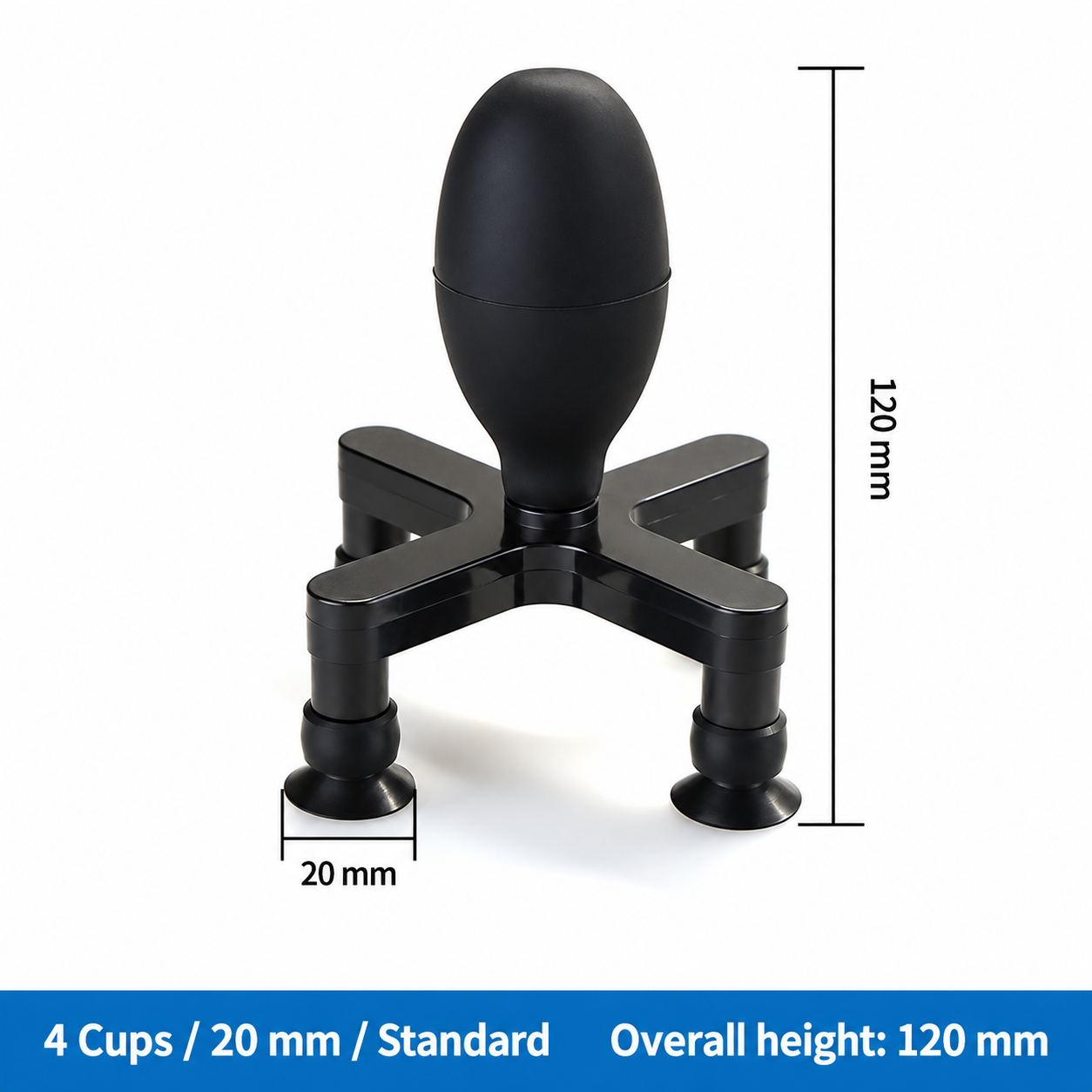 4 Cups / 20 mm / Standard