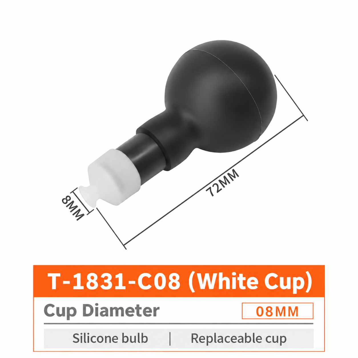 T-1831 T-1831-C08 / White Cup