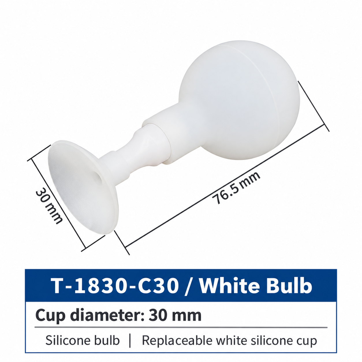 T-1830-C30 / White Bulb