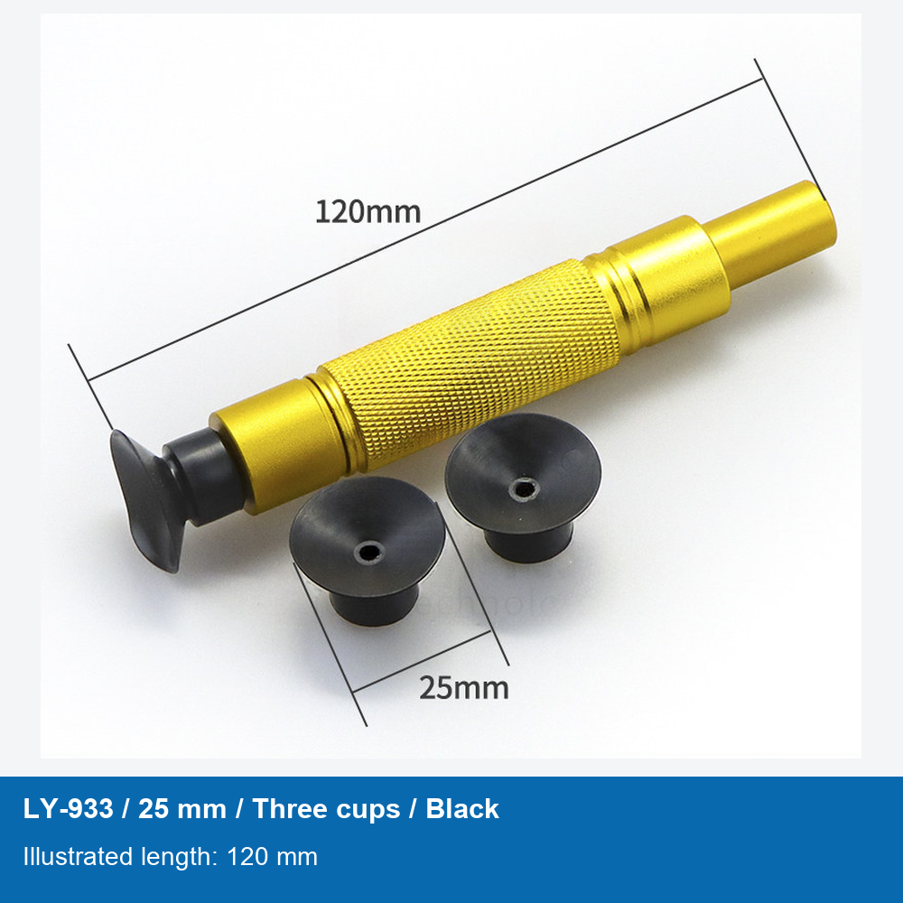 LY-933 / 25 mm / Three cups / Black