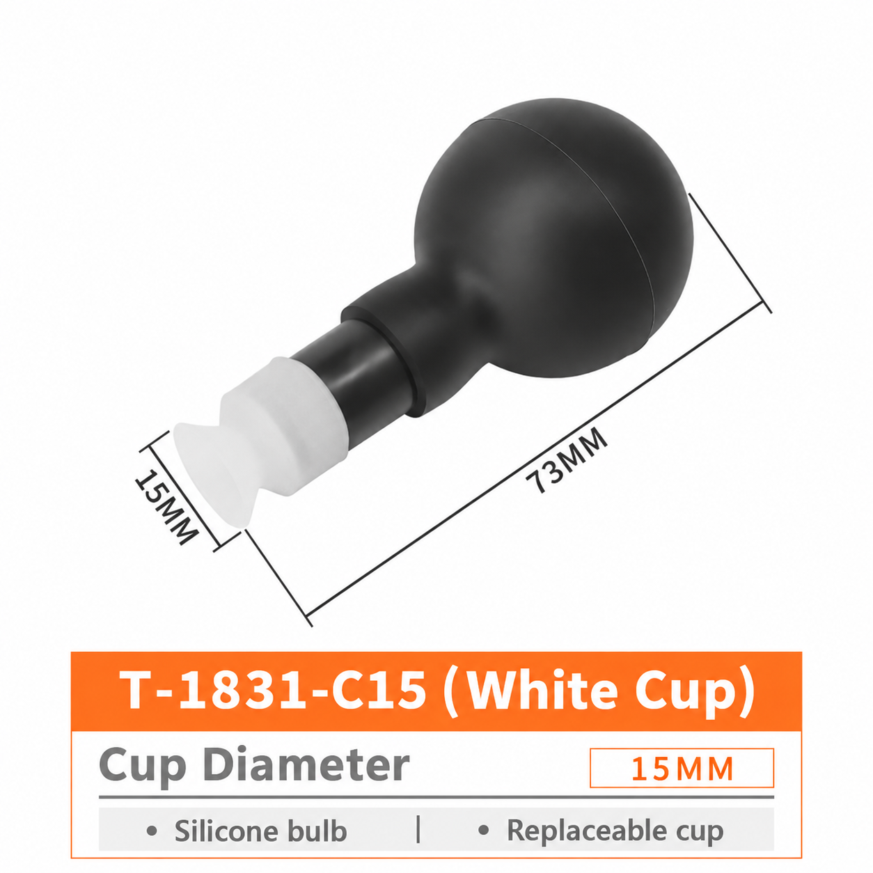 T-1831 T-1831-C15 / White Cup