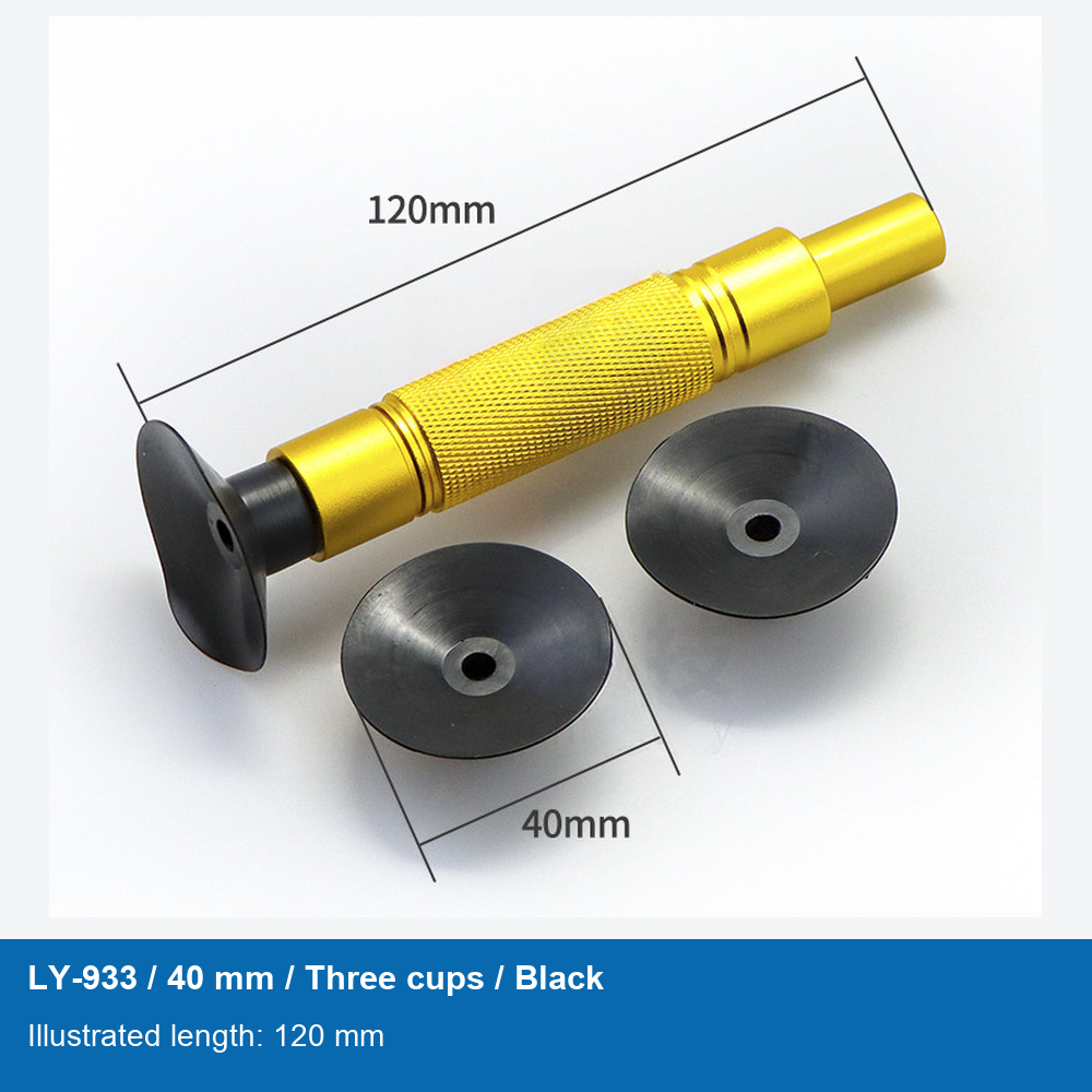 LY-933 / 40 mm / Three cups / Black