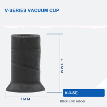 V-3-SE - Black ESD Rubber