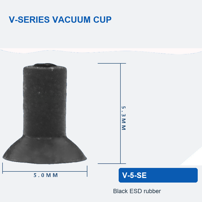 V-5-SE - Black ESD Rubber