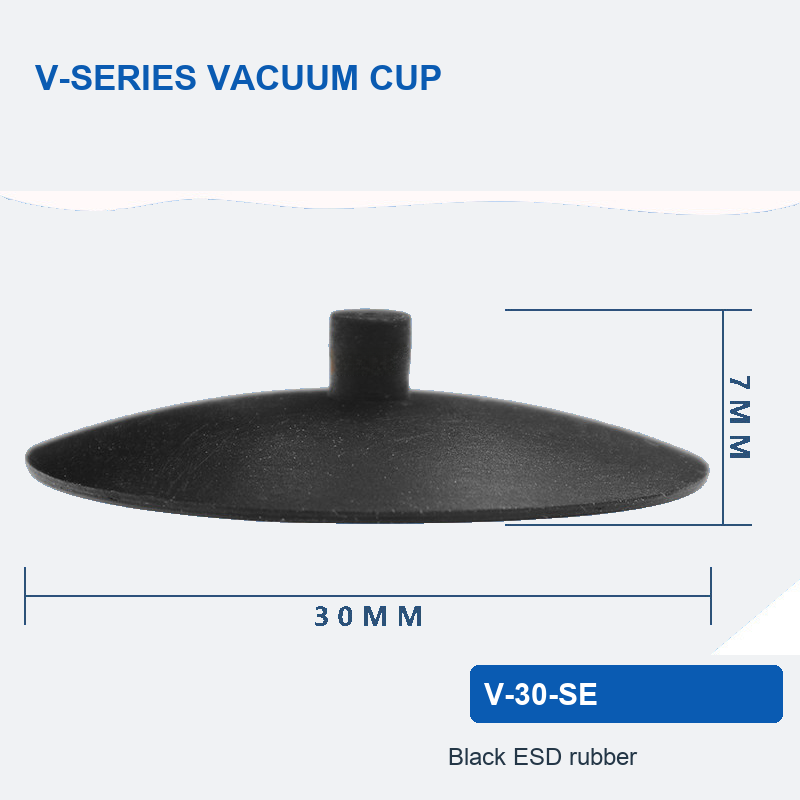 V-30-SE - Black ESD Rubber