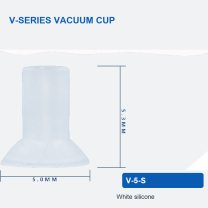 V-5-S - White Silicone