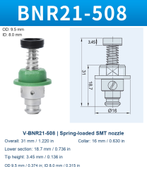V-BNR21-508 original photograph and dimensions