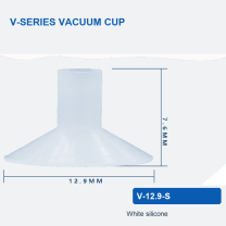 V-12.9-S - White Silicone
