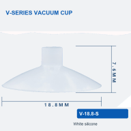 V-Series Vacuum Pickup Pen Ventosas y Puntas - Estándar y ESD, 1.5-30 mm