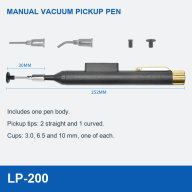 LP-200 & V-8918 Manual Vacuum Pickup Pens for IC and SMD Components