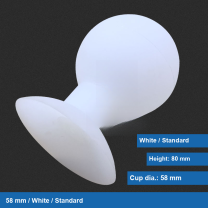 58 mm / White / Standard