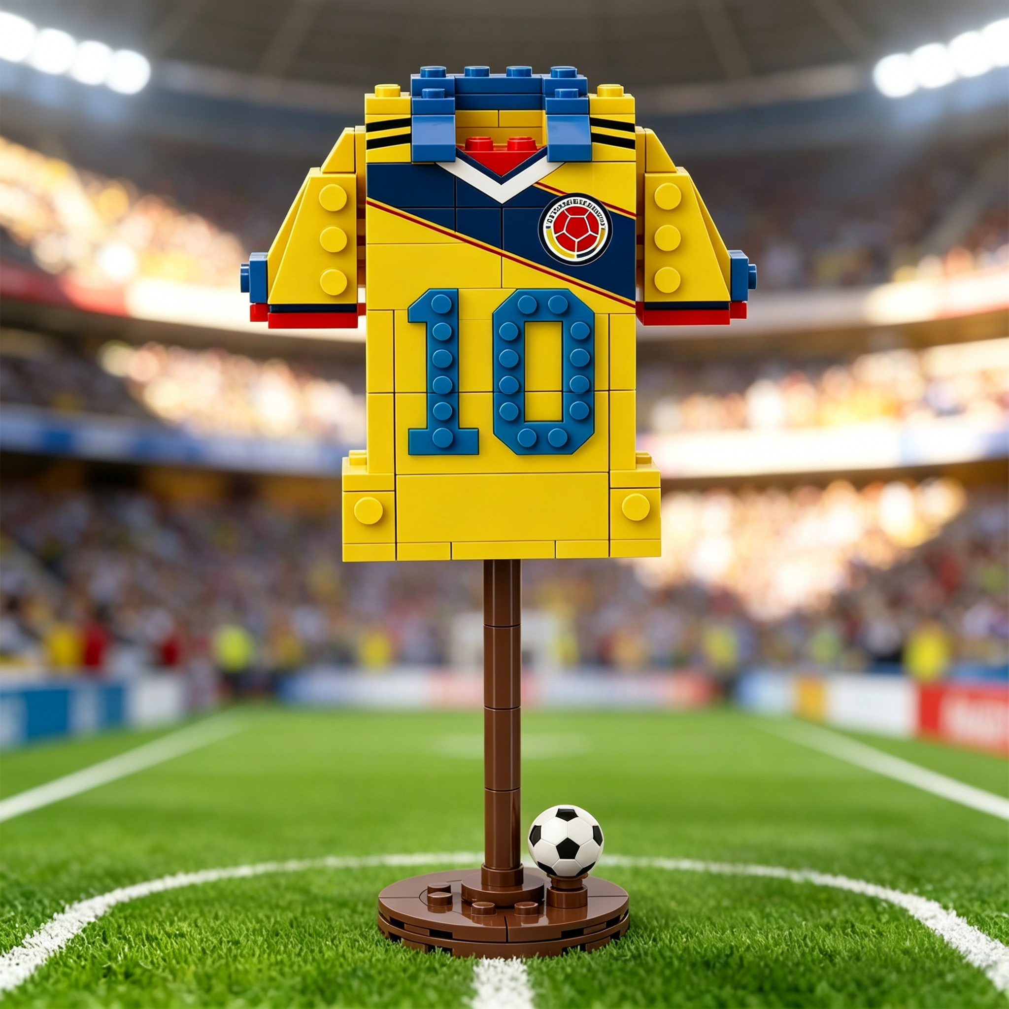 2026 Football Team Jersey Building Blocks