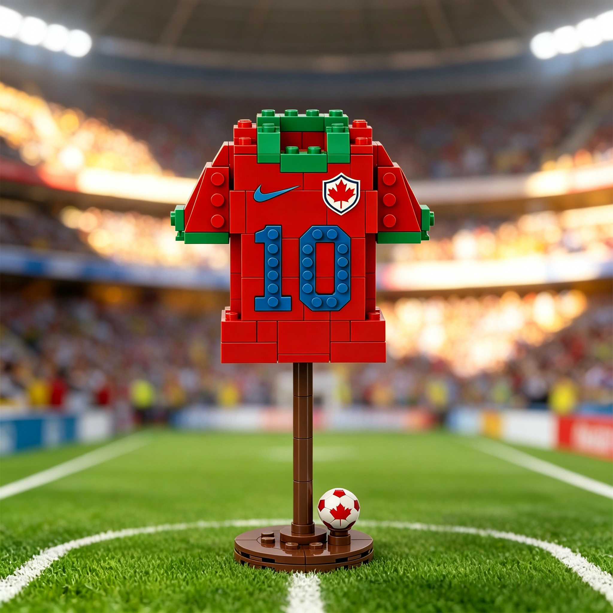 2026 Football Team Jersey Building Blocks