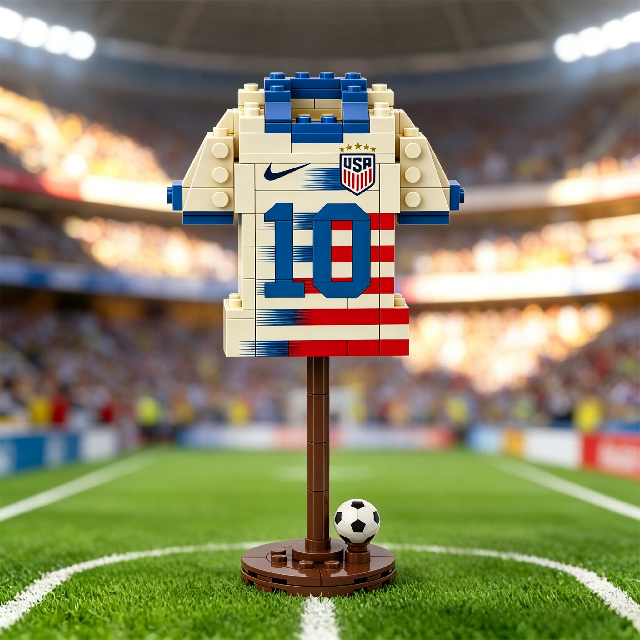 2026 Football Team Jersey Building Blocks