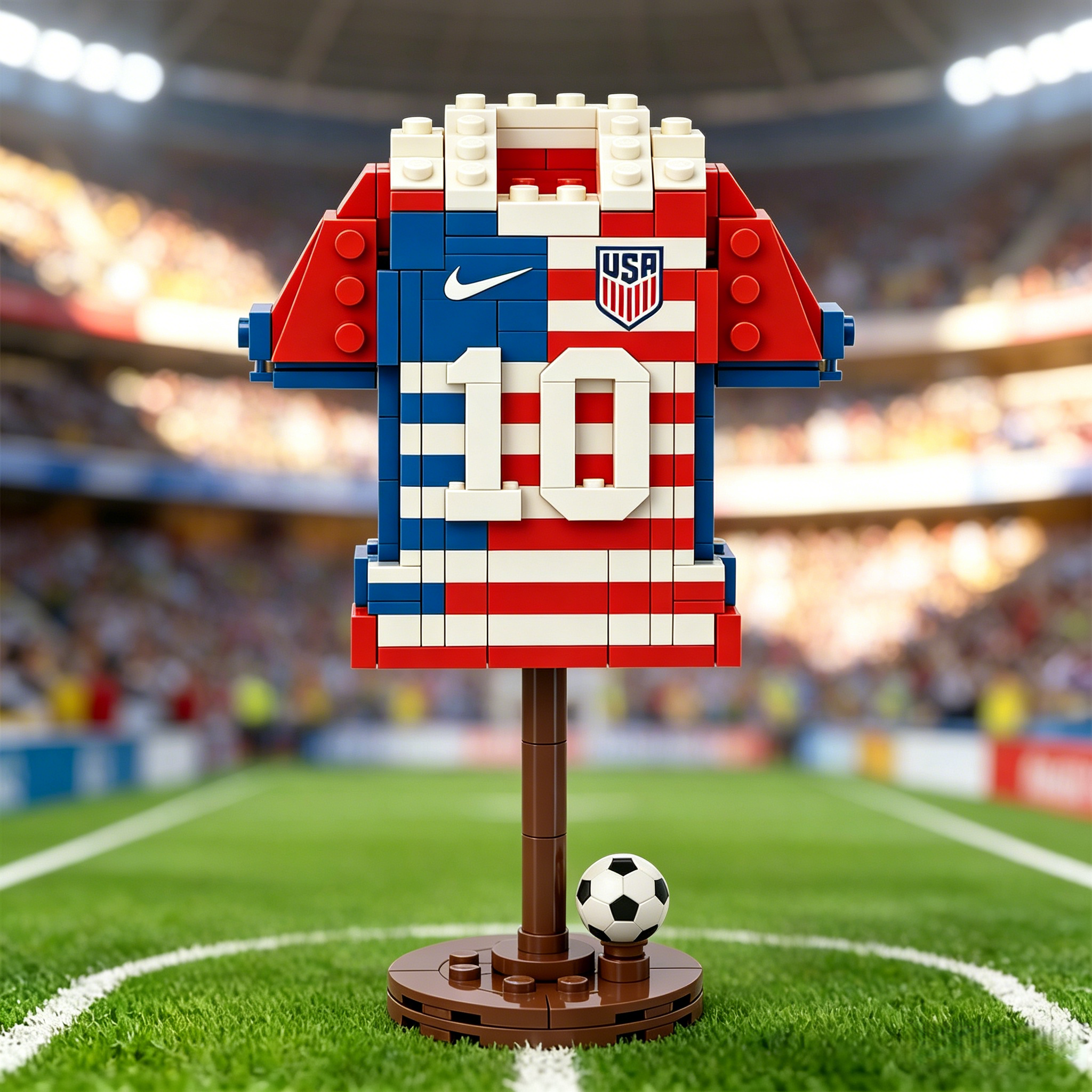 2026 Football Team Jersey Building Blocks