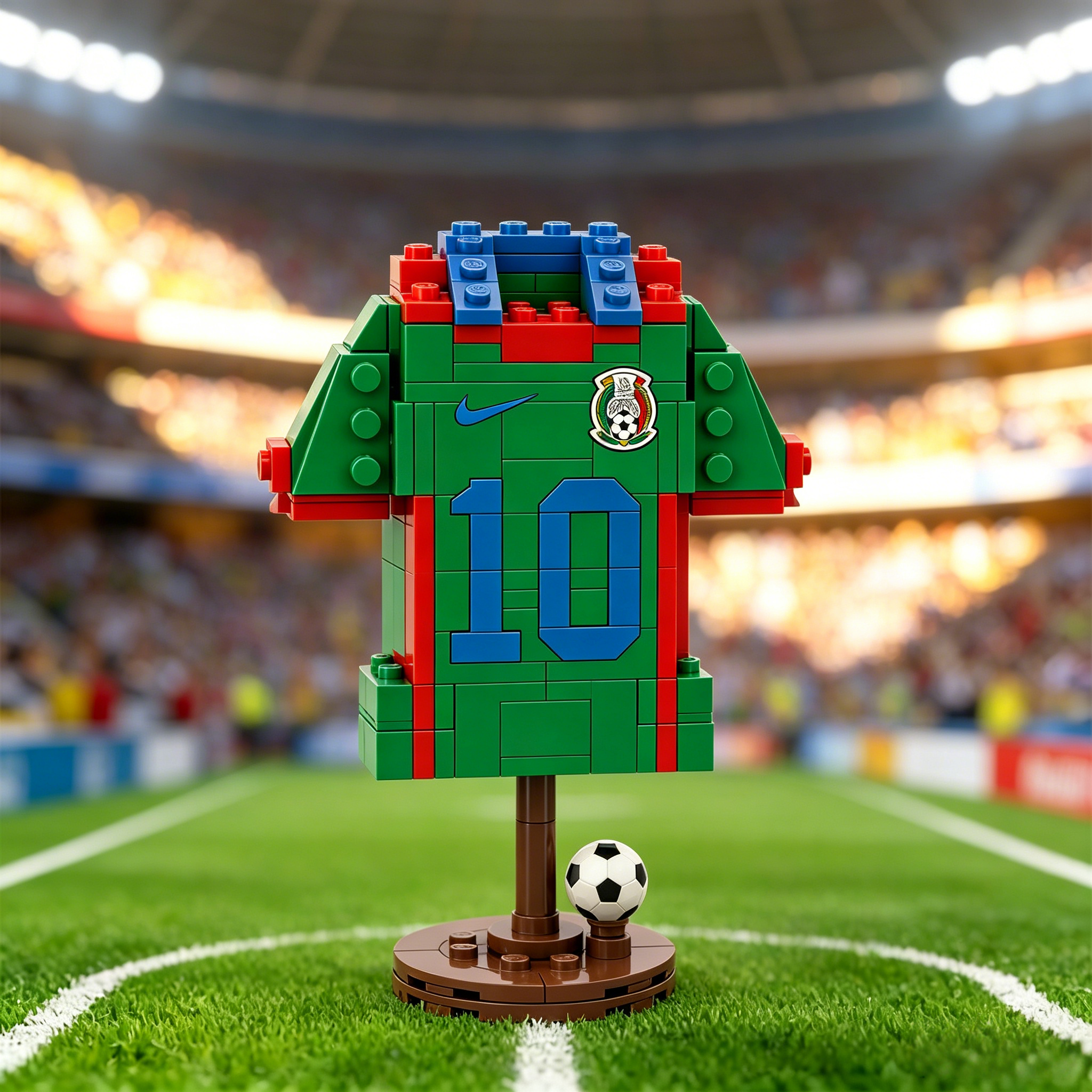 2026 Football Team Jersey Building Blocks