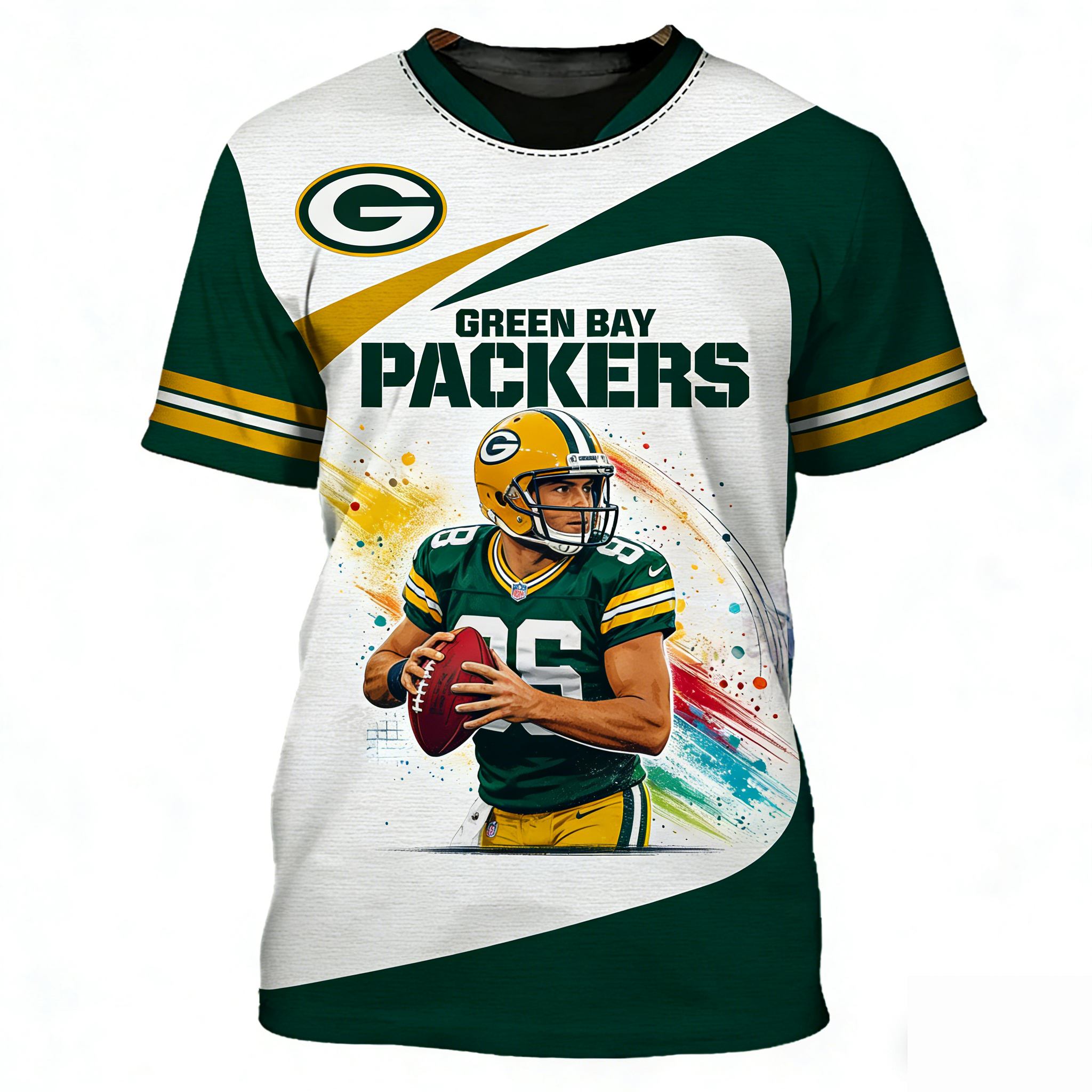 Green Bay Packers 3D Printed T-shirt