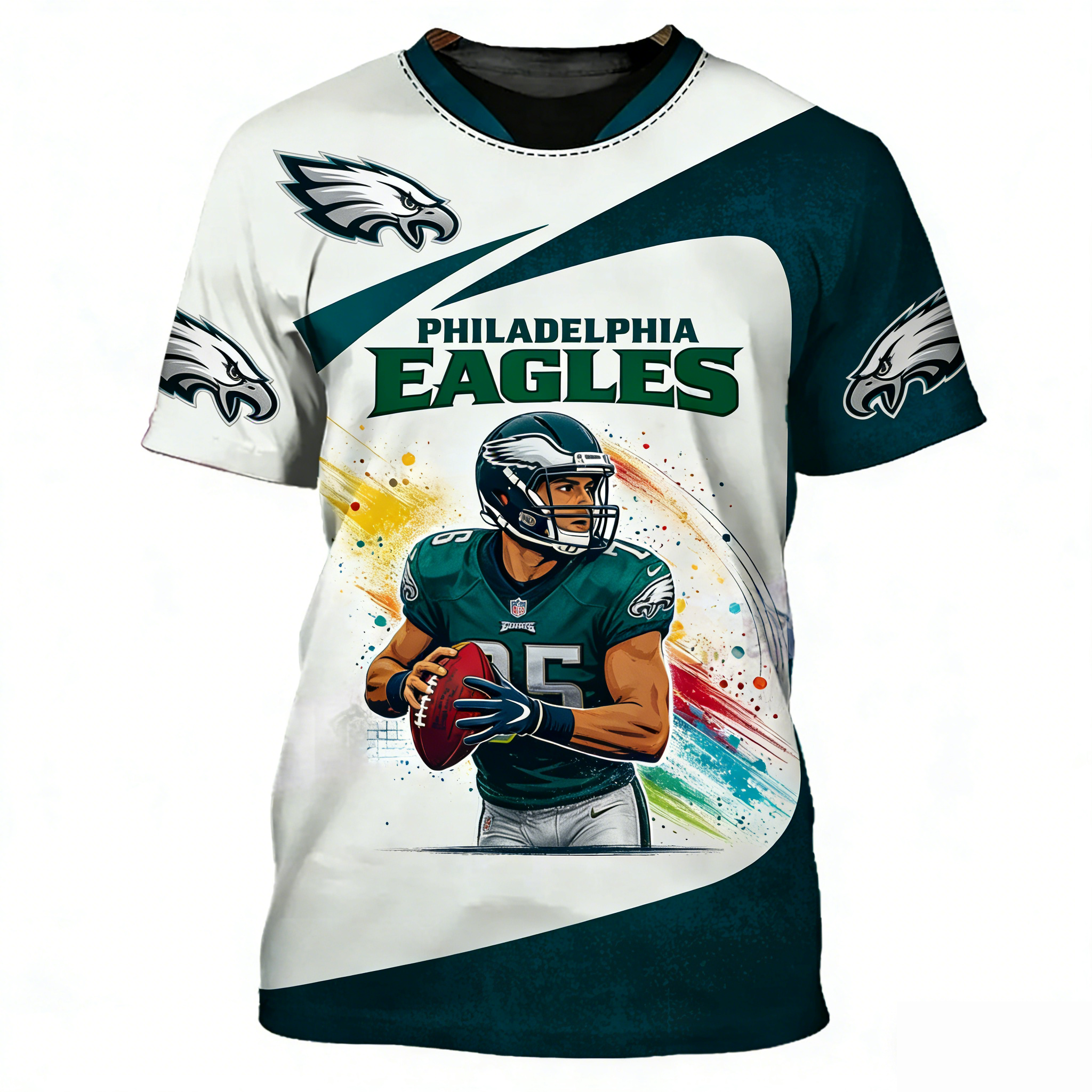 Philadelphia Eagles 3D Printed T-shirt