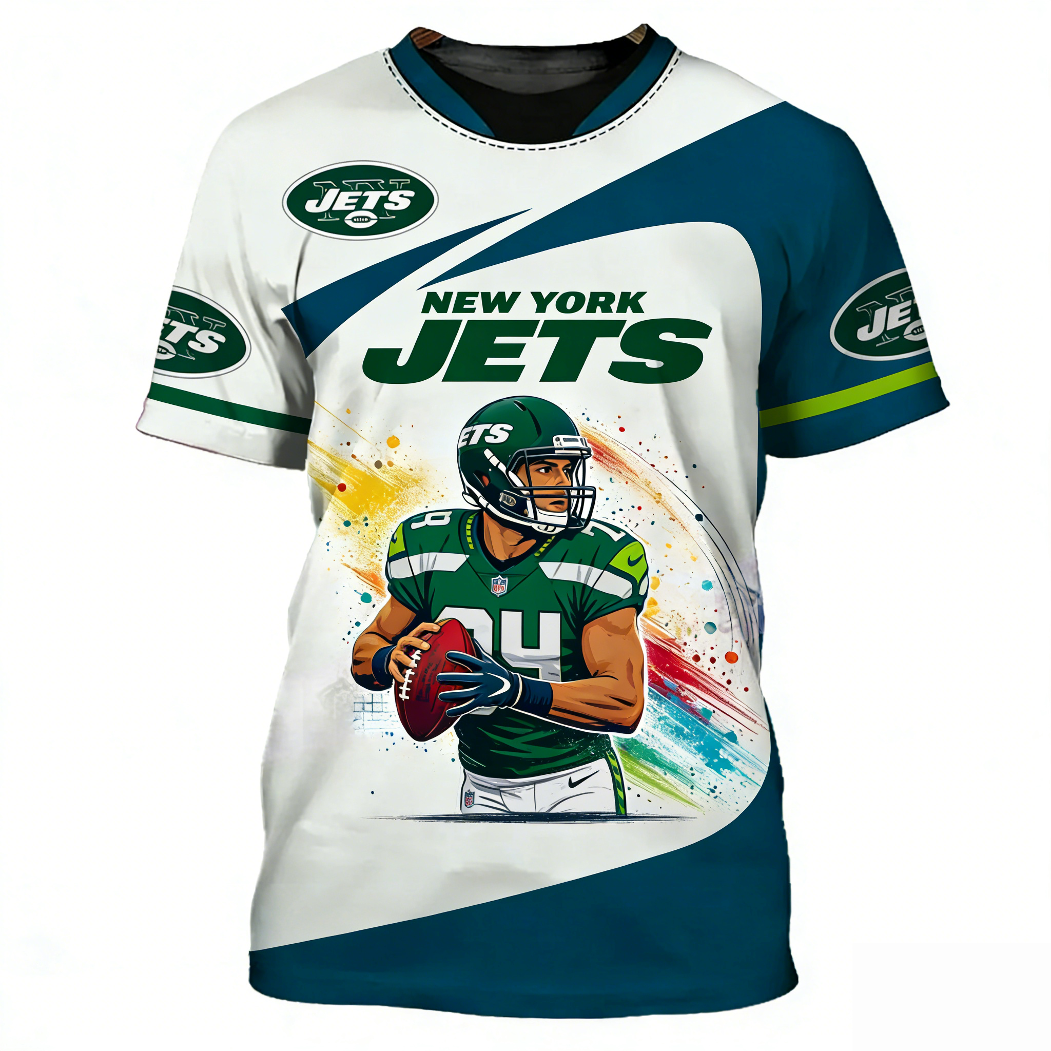 New York Jets 3D Printed T-shirt