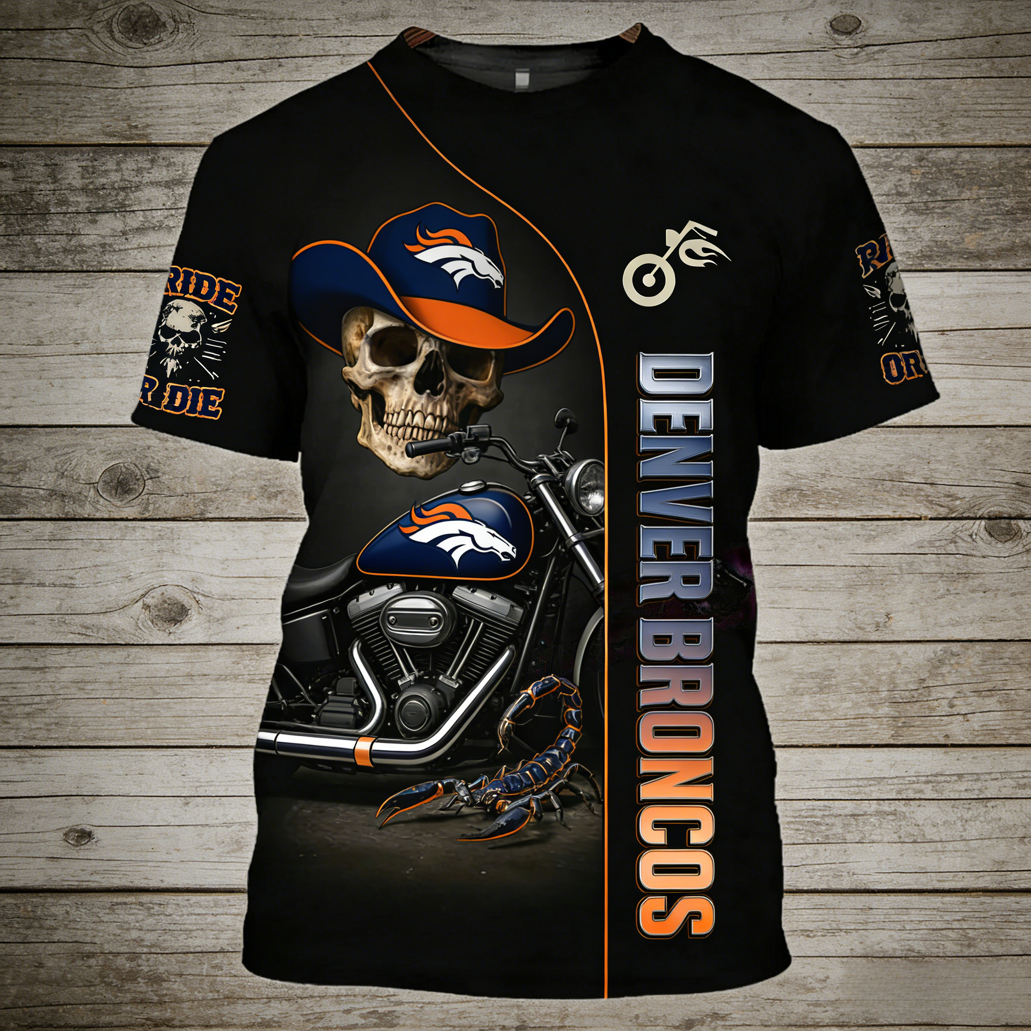 Football Team Skeleton Knight 3D T-shirt