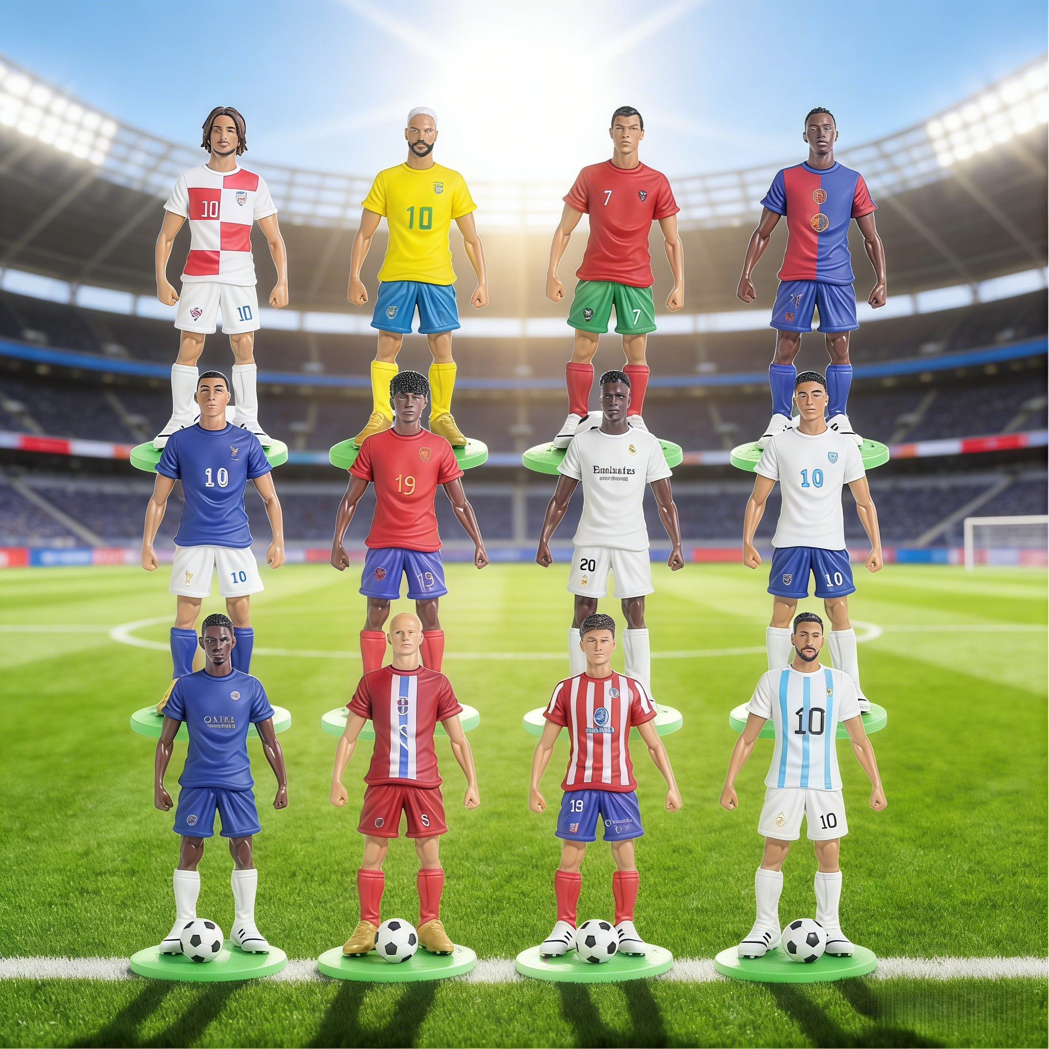 2026 New Soccer Legendary Player Figure