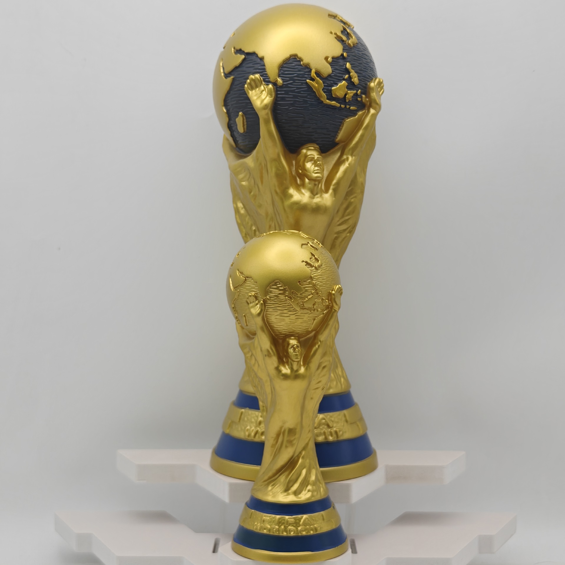 Commemorative Soccer Trophy Figurine