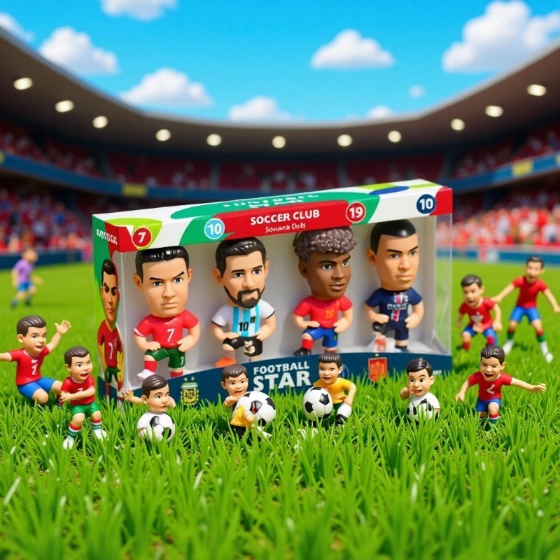 2026 New Soccer Legendary Player Figure Set