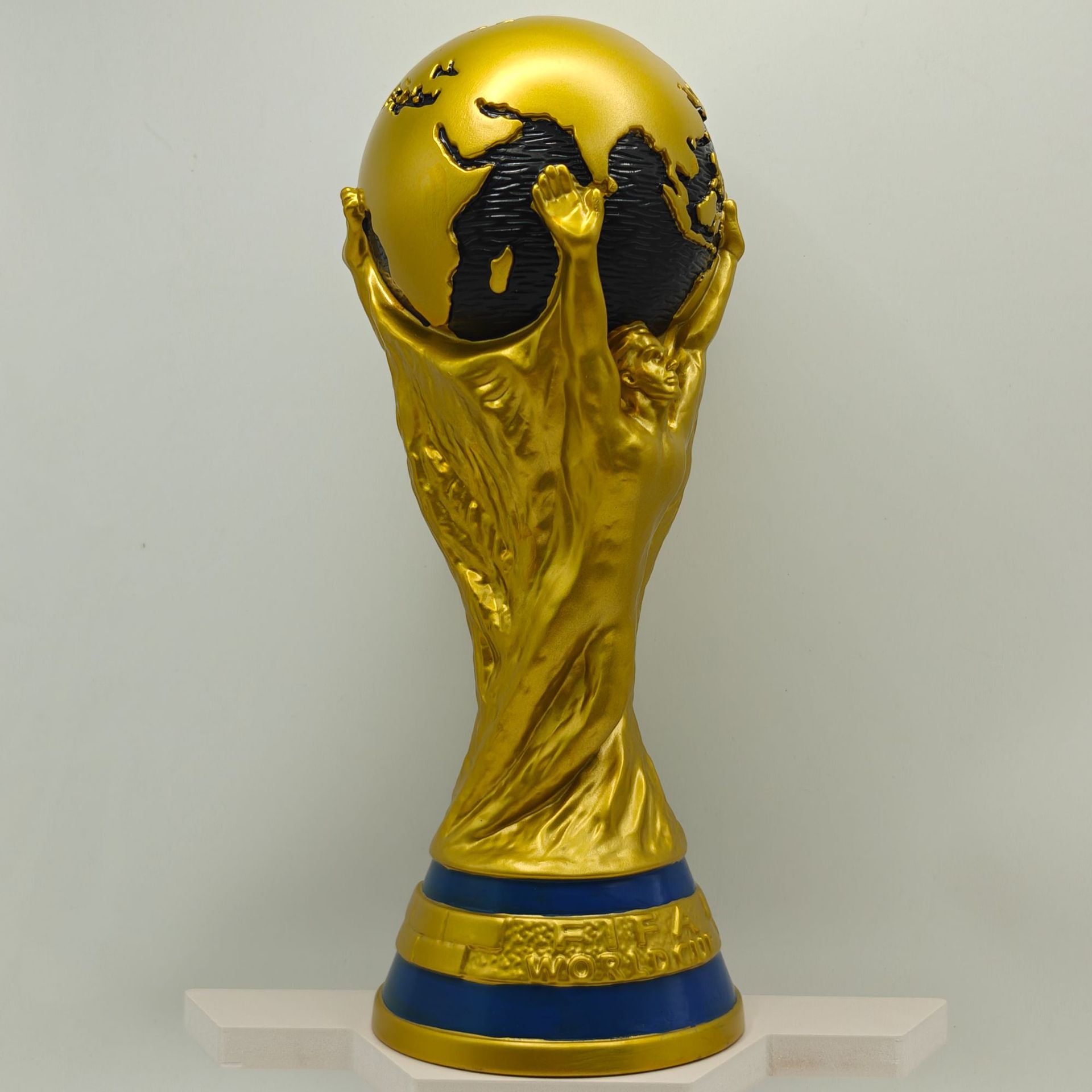 Commemorative Soccer Trophy Figurine