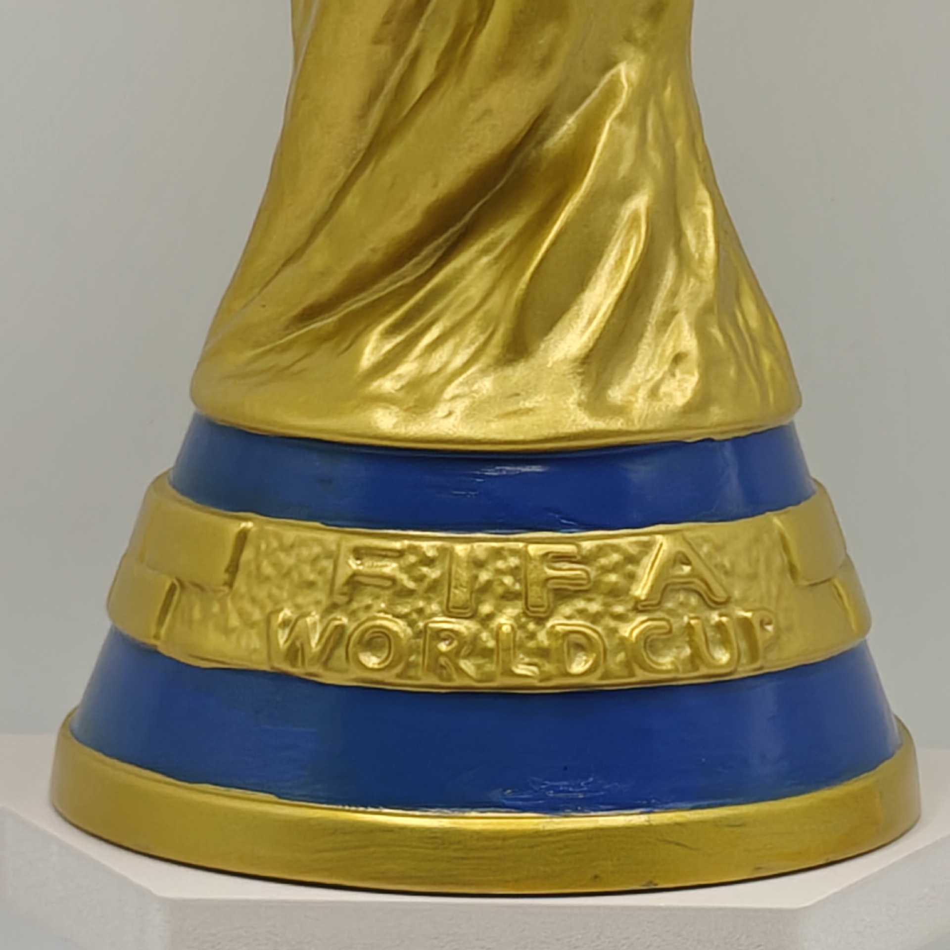 Commemorative Soccer Trophy Figurine