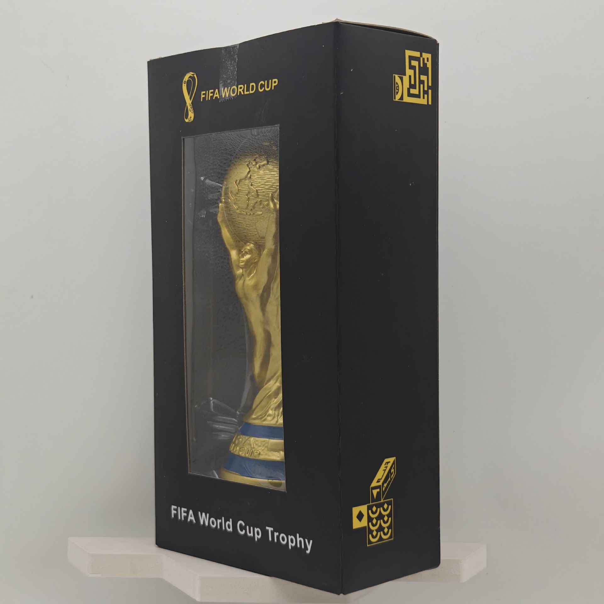 Commemorative Soccer Trophy Figurine