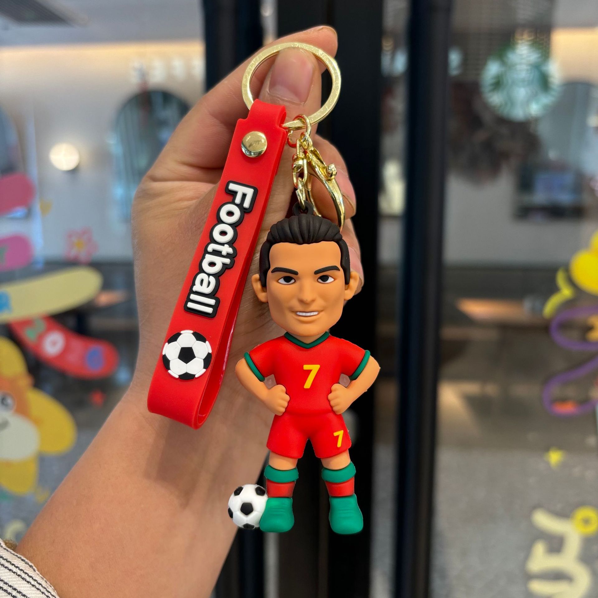 2026 New Soccer Legendary Player Keychain
